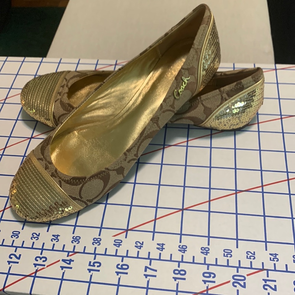 Coach shoes shine 8 1/2 B